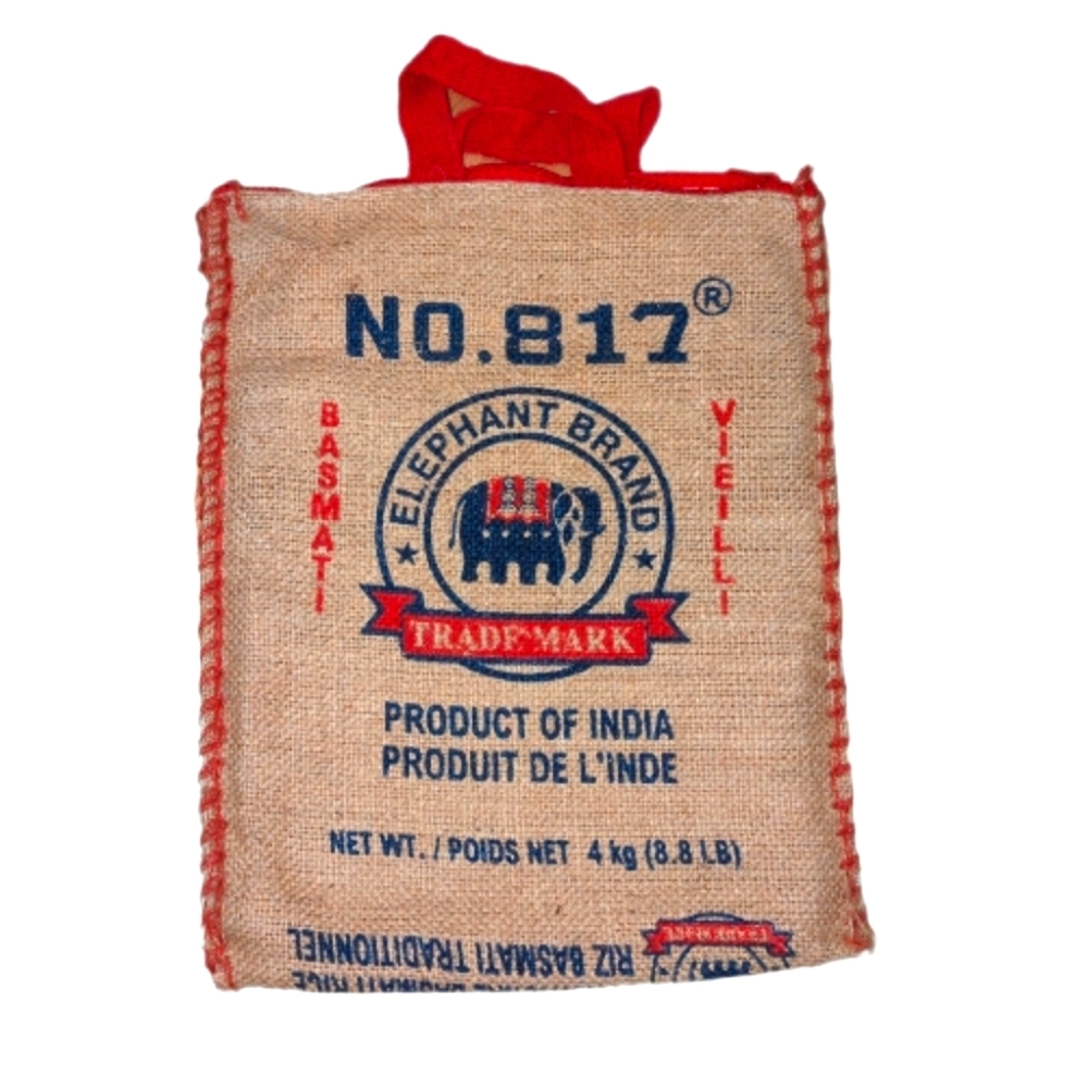 Basmati Rice Zippered Bag